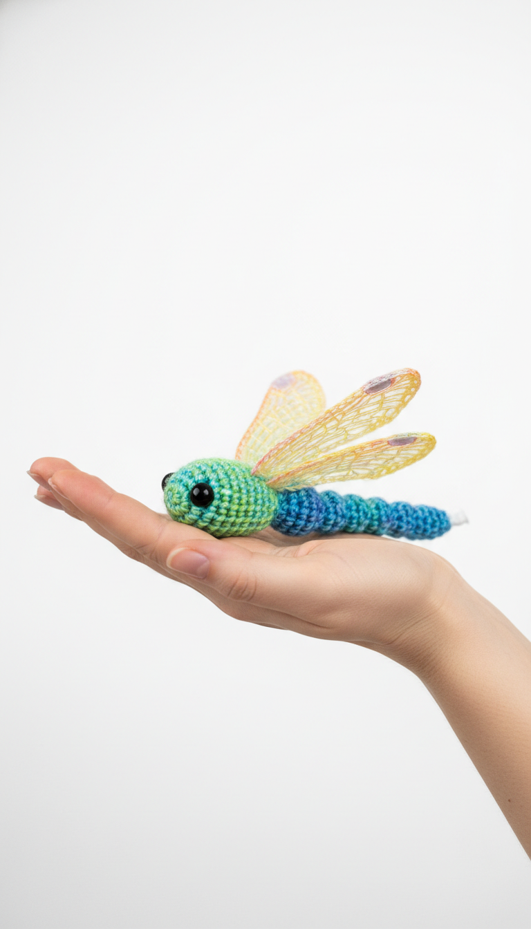Enchanting Amigurumi Dragonfly: Free Crochet Pattern for a Whimsical Friend!