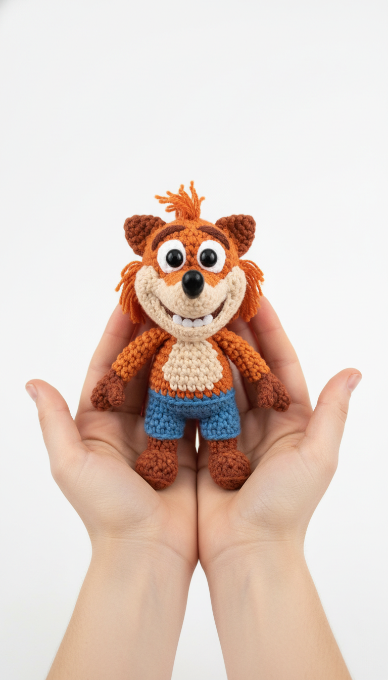 Wumpa-tastic! Crochet Your Own Crash Bandicoot Amigurumi Pattern