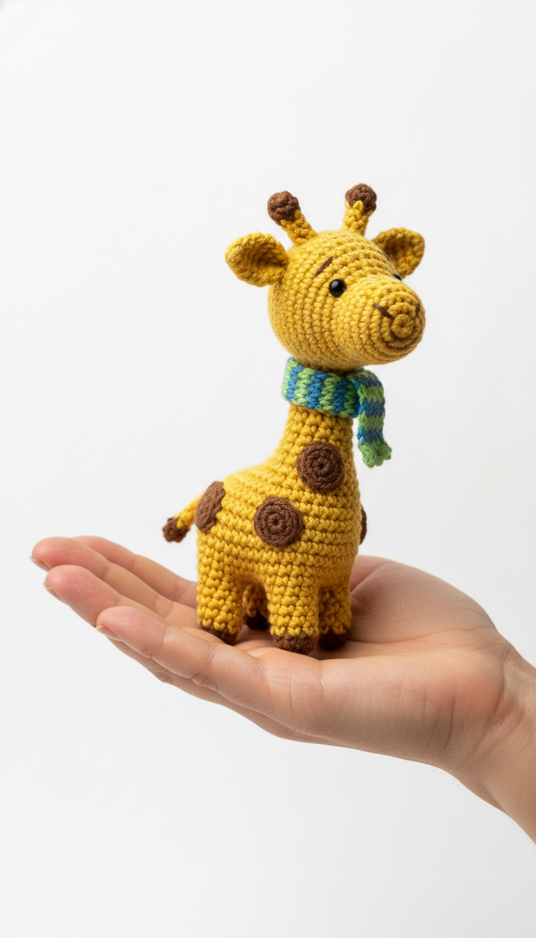 Cuddle-Ready Amigurumi Giraffe Crochet Pattern: Your New Favorite Stuffed Toy