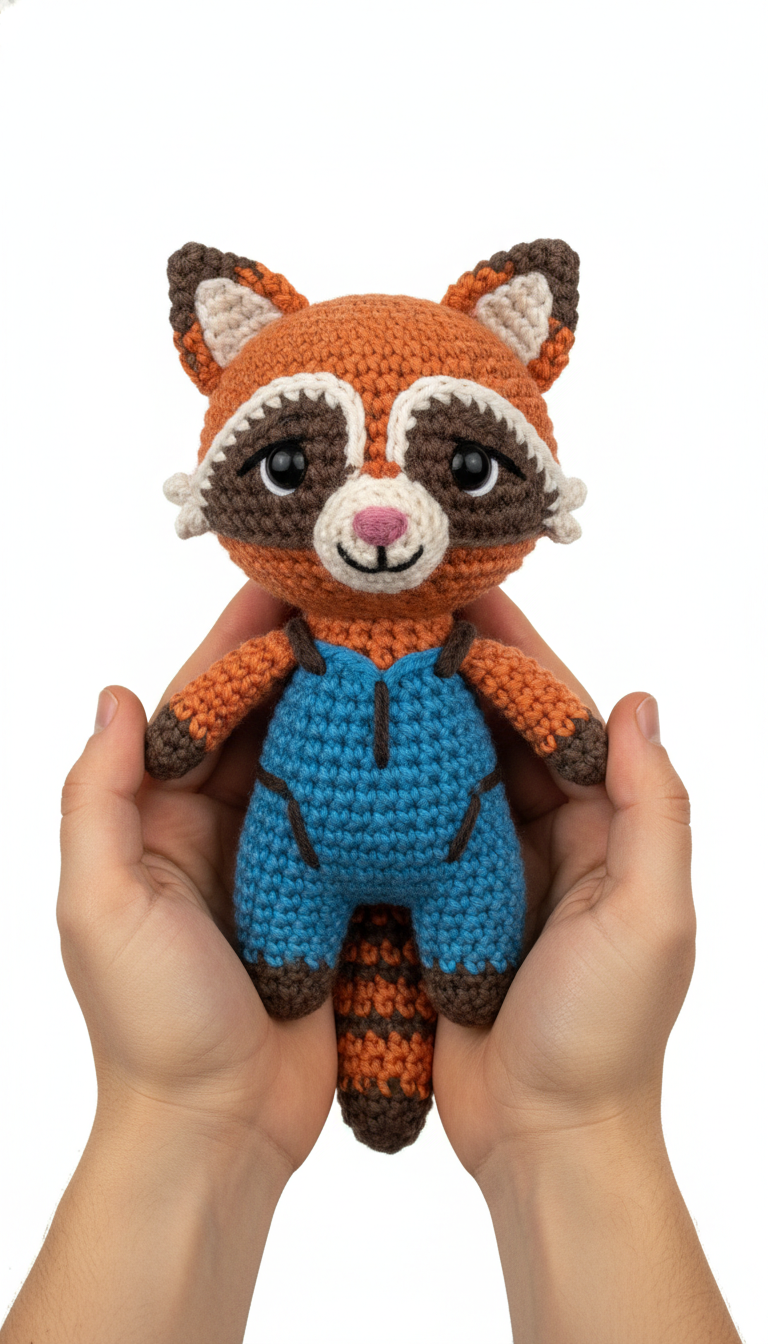 Craft Your Own Adorable Red Panda Amigurumi: Free Crochet Pattern!