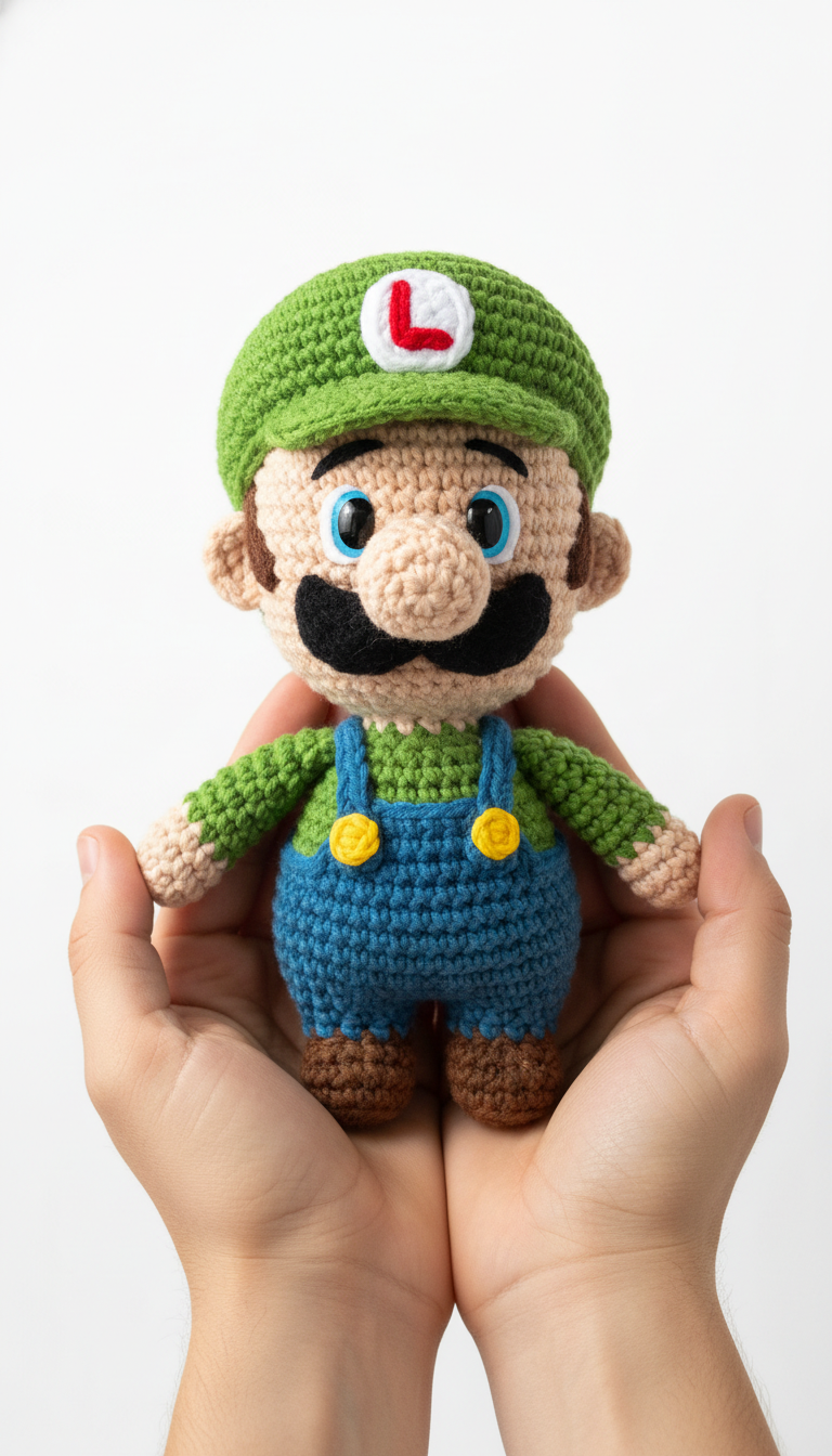 Crochet Luigi Amigurumi Pattern: Craft Your Own Super Plumber!