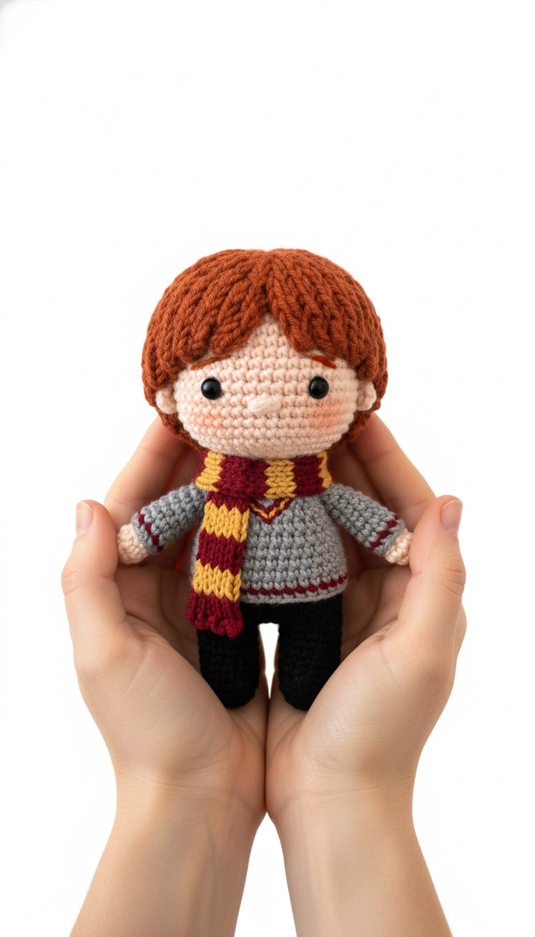 Craft Your Own Magical Friend: The Enchanting Wizard Amigurumi Doll Pattern