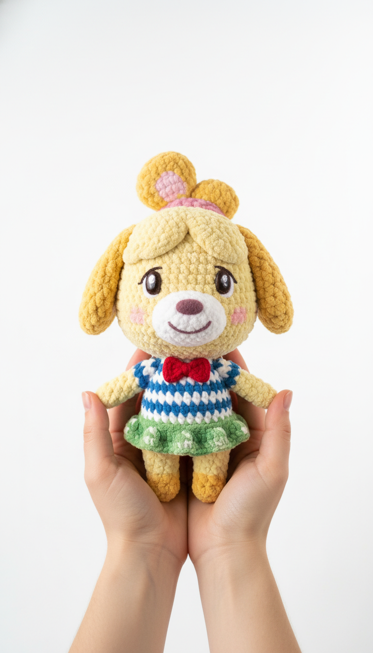 Crochet Isabelle Amigurumi Pattern: Bring Your Favorite Animal Crossing Assistant to Life!