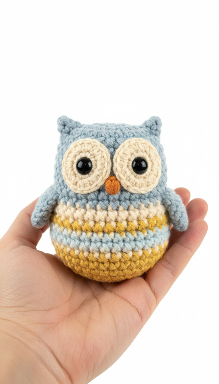 Hoot-tifully Handmade: Your Free Amigurumi Owl Crochet Pattern