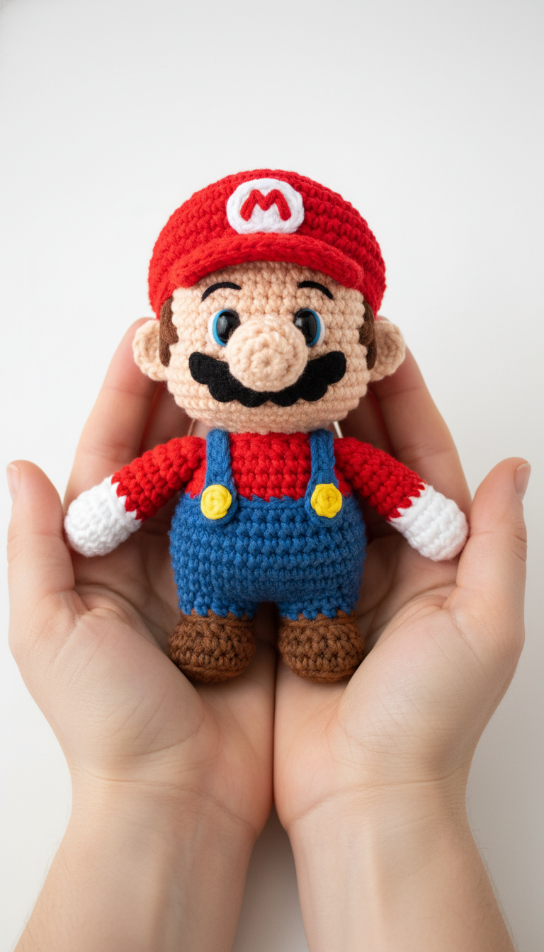Super Mario Amigurumi Crochet Pattern: Craft Your Own Iconic Plumber!