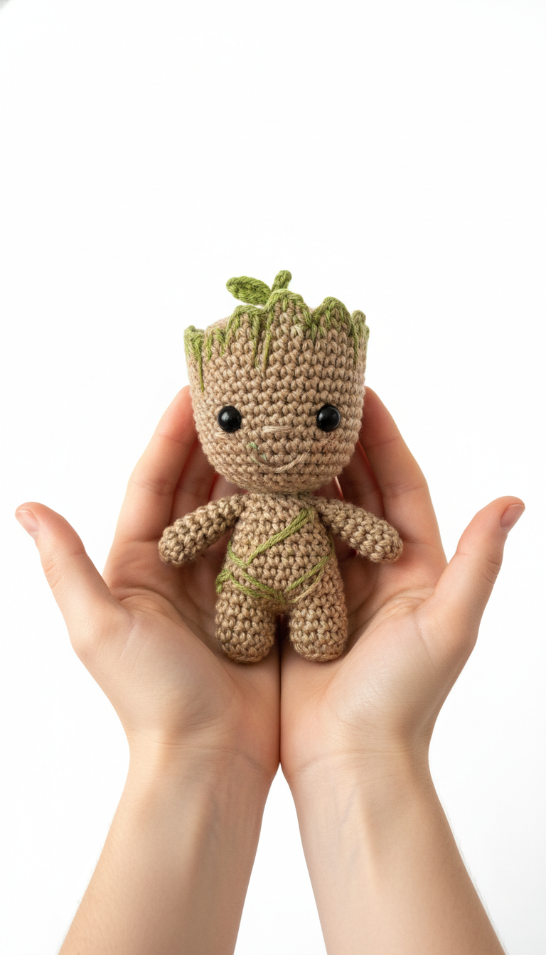 Craft Your Own Adorable Guardian: Baby Groot Amigurumi Crochet Pattern