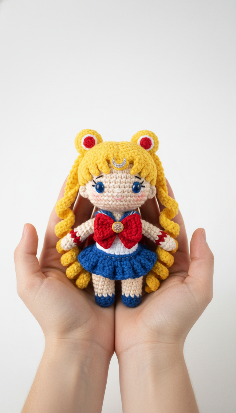 Crochet Sailor Moon Amigurumi Pattern: Craft Your Own Guardian of Justice Doll