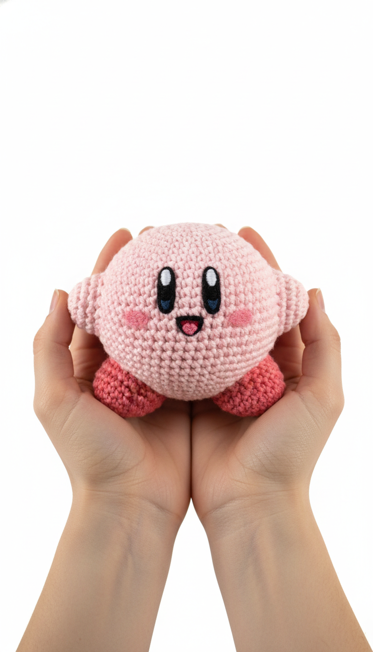 Crochet Your Own Adorable Kirby Amigurumi: A Free Pattern!