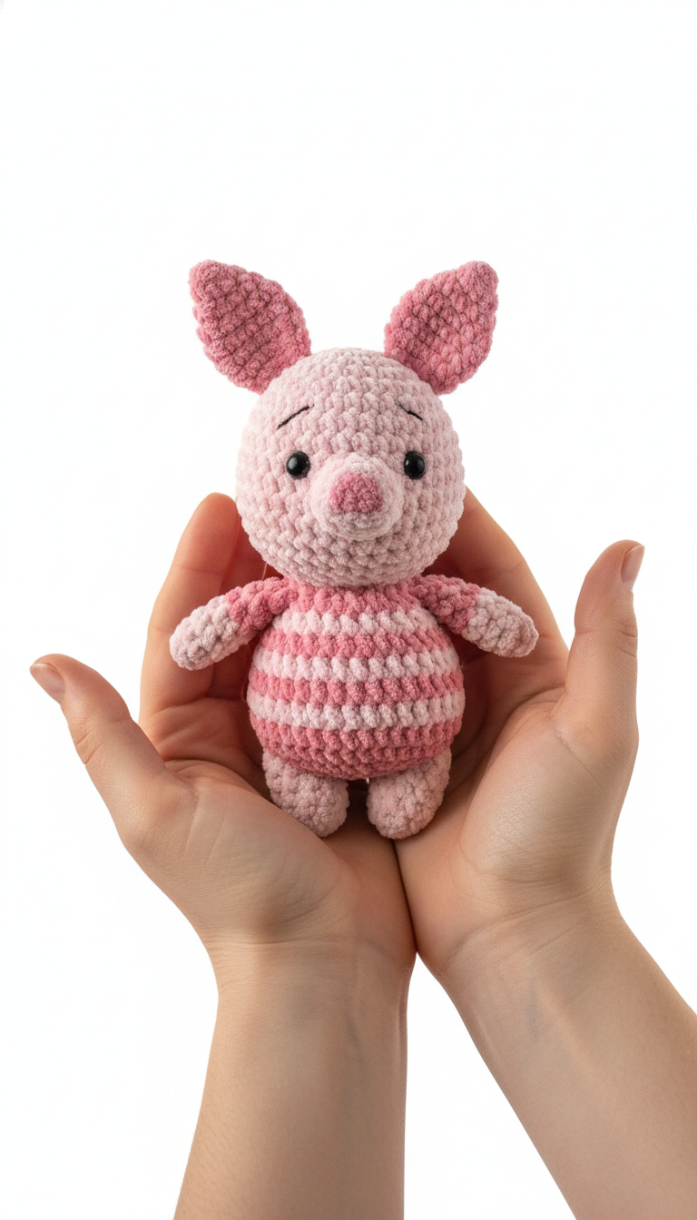 Crochet Your Own Cuddly Piggy: An Adorable Amigurumi Pattern!