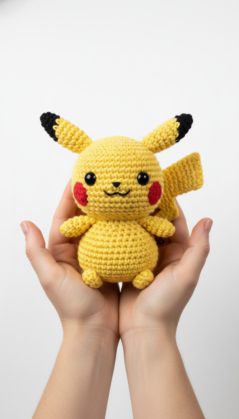 Craft Your Own Adorable Crochet Pikachu Amigurumi: Free Pattern!