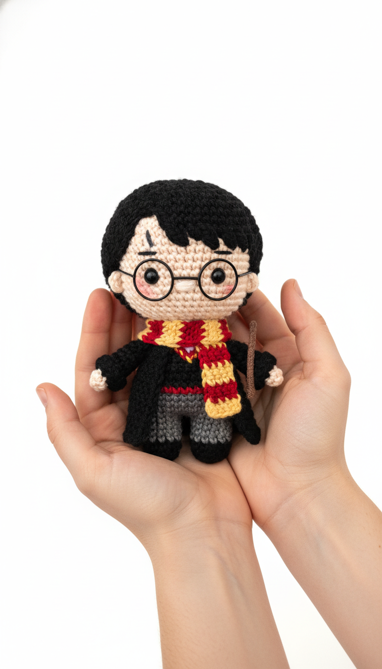 Crochet Harry Potter Amigurumi Pattern: Craft Your Own Wizard Doll