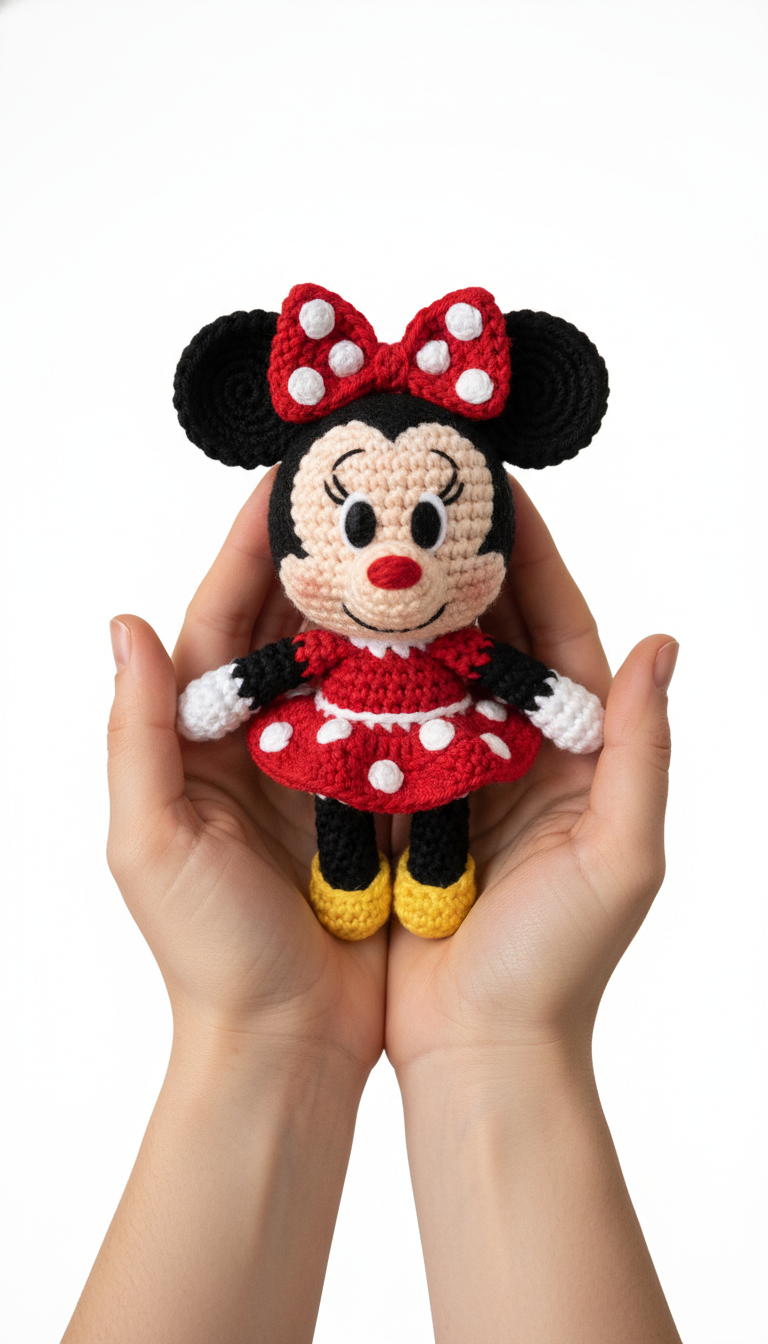 Crochet Minnie Mouse Amigurumi Pattern: Craft Your Own Classic Disney Friend!