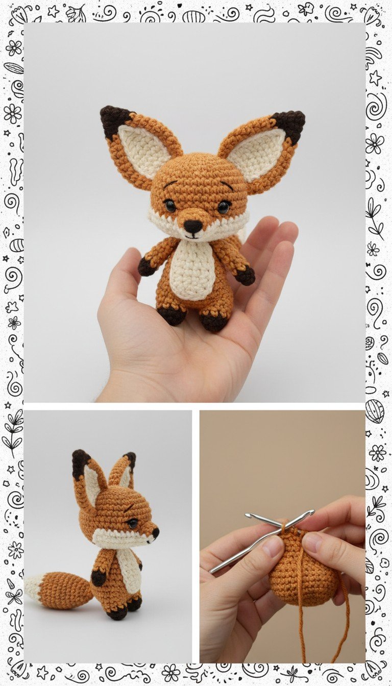 Crochet Amigurumi Fox Pattern: Craft Your Own Adorable Foxy Friend