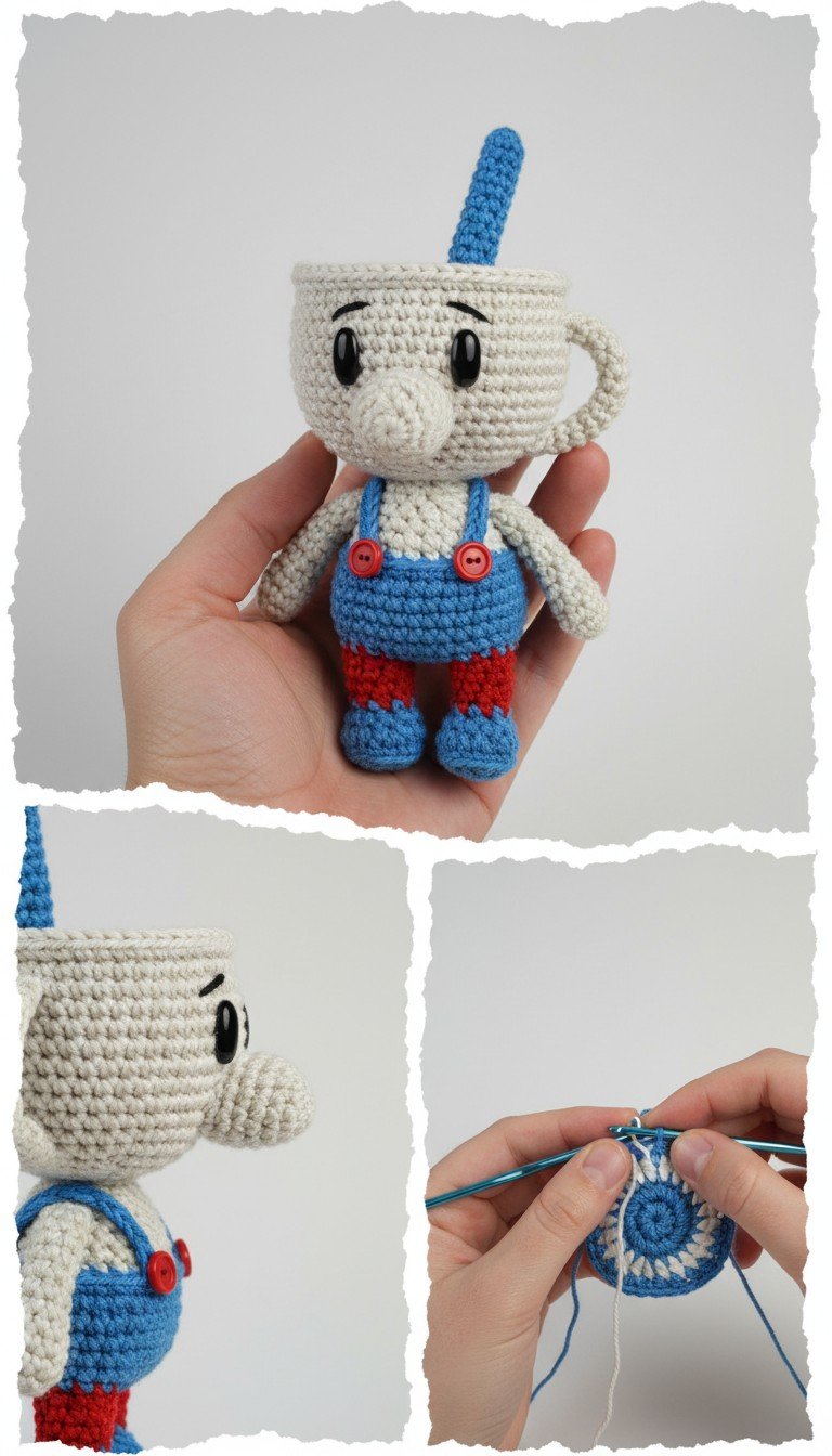 Crochet Your Own Cuphead: An Amigurumi Pattern for Game Lovers