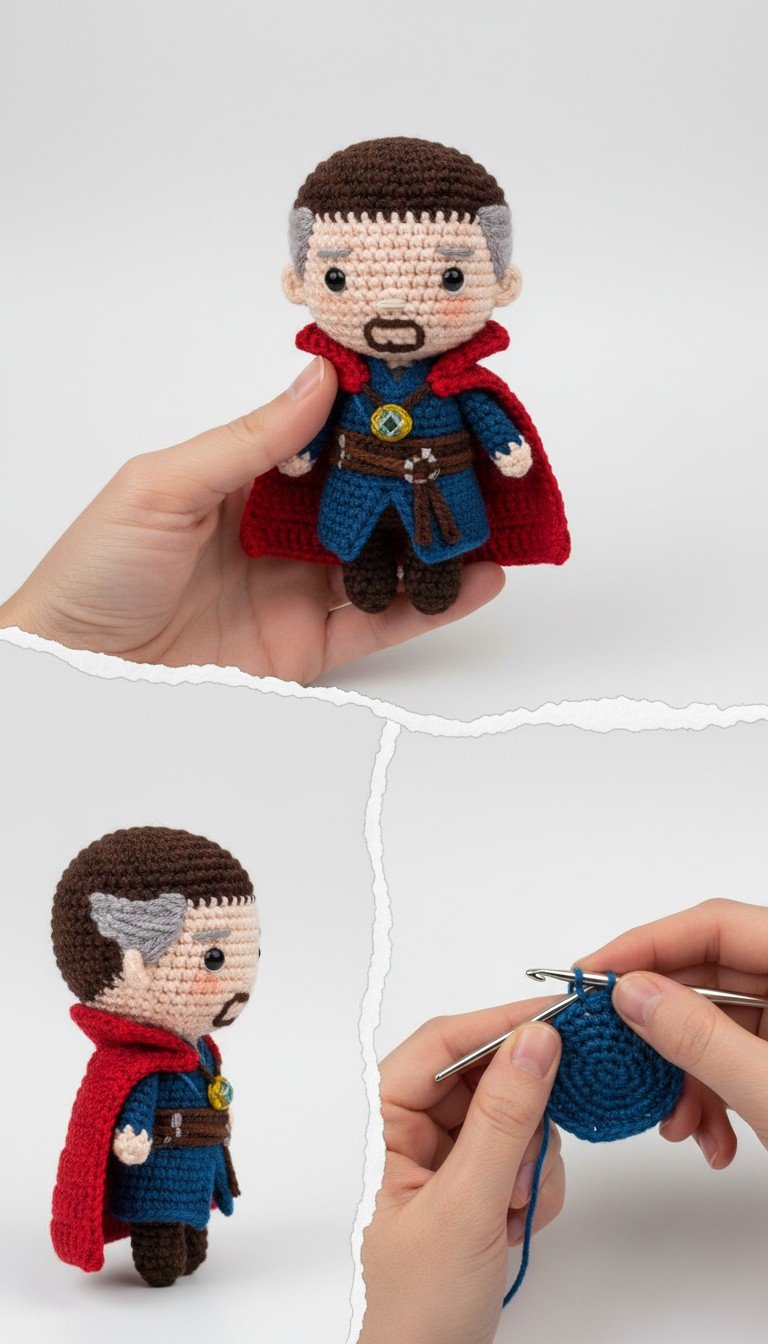 Master the Mystic Arts: Crochet Your Own Doctor Strange Amigurumi Pattern