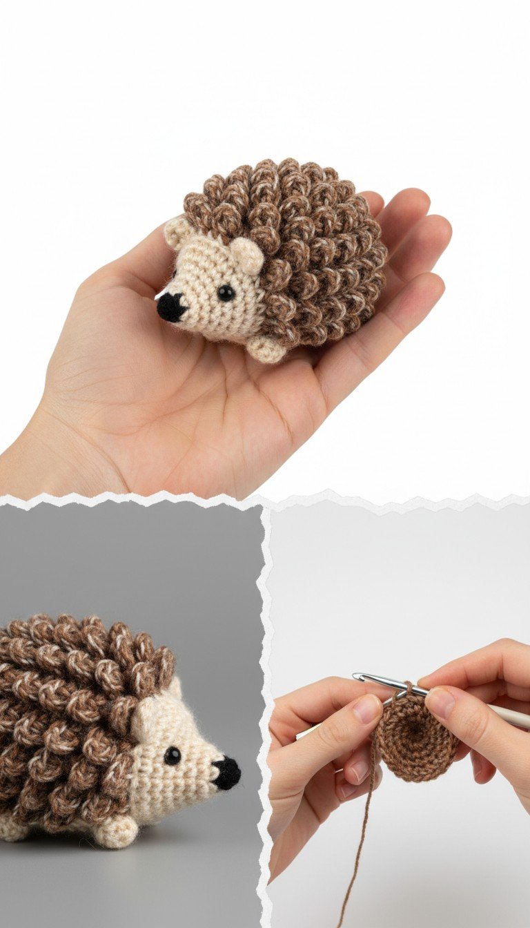 Spiky & Sweet: DIY Amigurumi Hedgehog Crochet Pattern