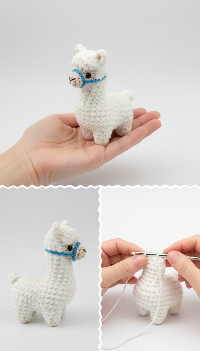 Crochet a Cuddly Companion: Your Free Amigurumi Llama Pattern