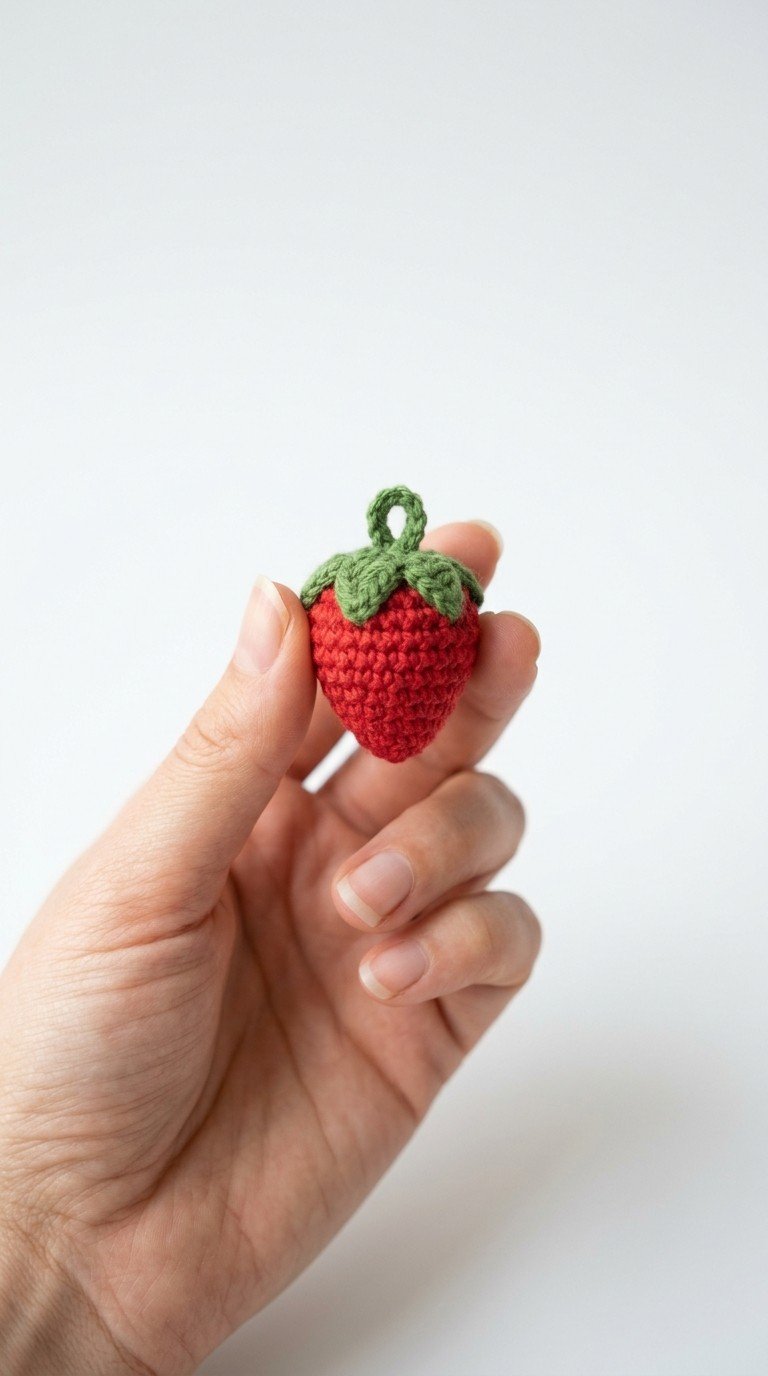 Sweet & Simple Crochet Strawberry Amigurumi Pattern