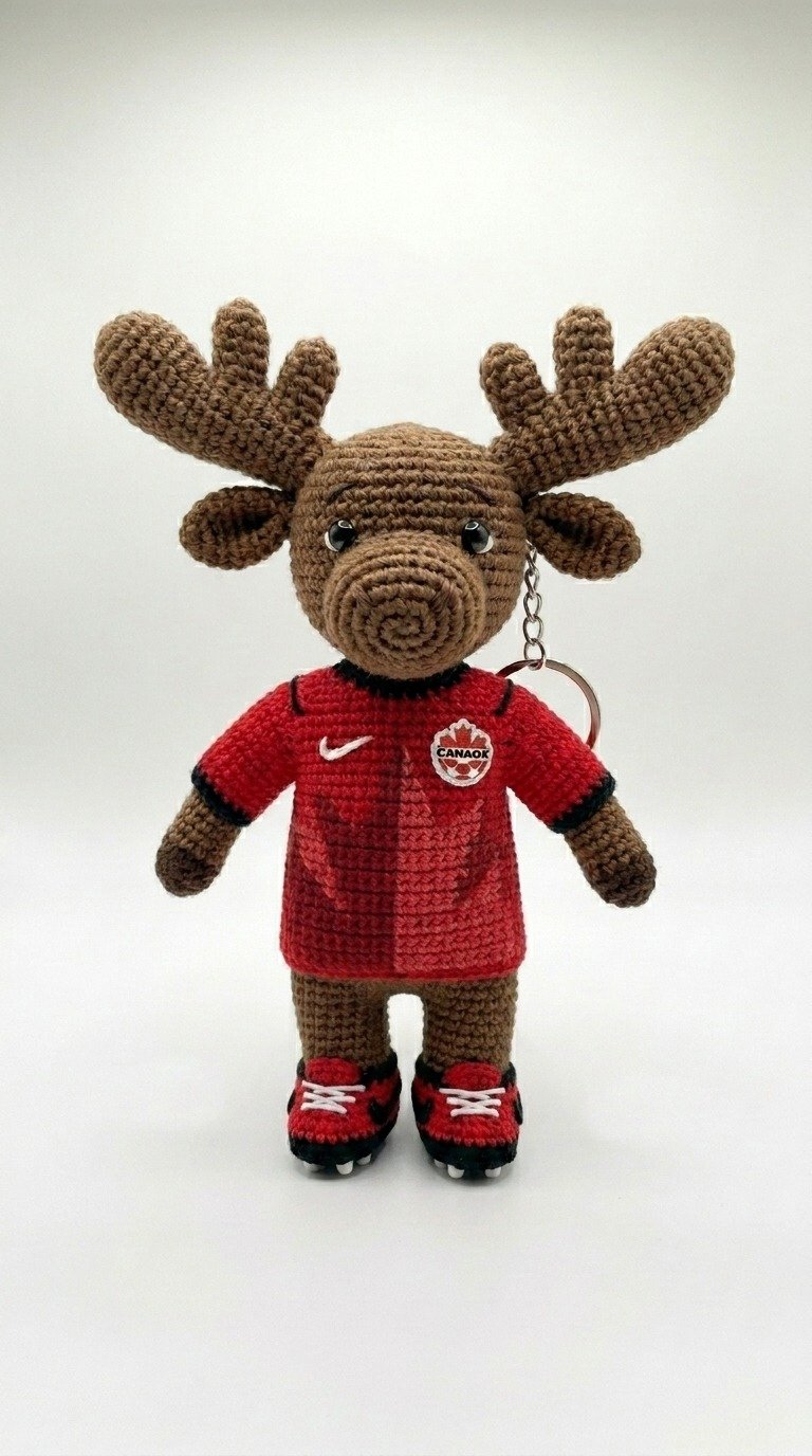 Score Big with Our Canadian Moose Amigurumi Crochet Pattern!